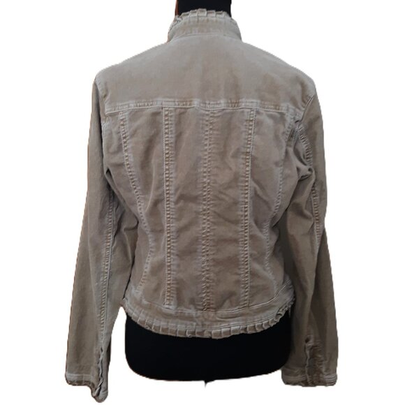 Vintage Chico's Corduroy Jacket Steam Punk - Picture 5 of 7